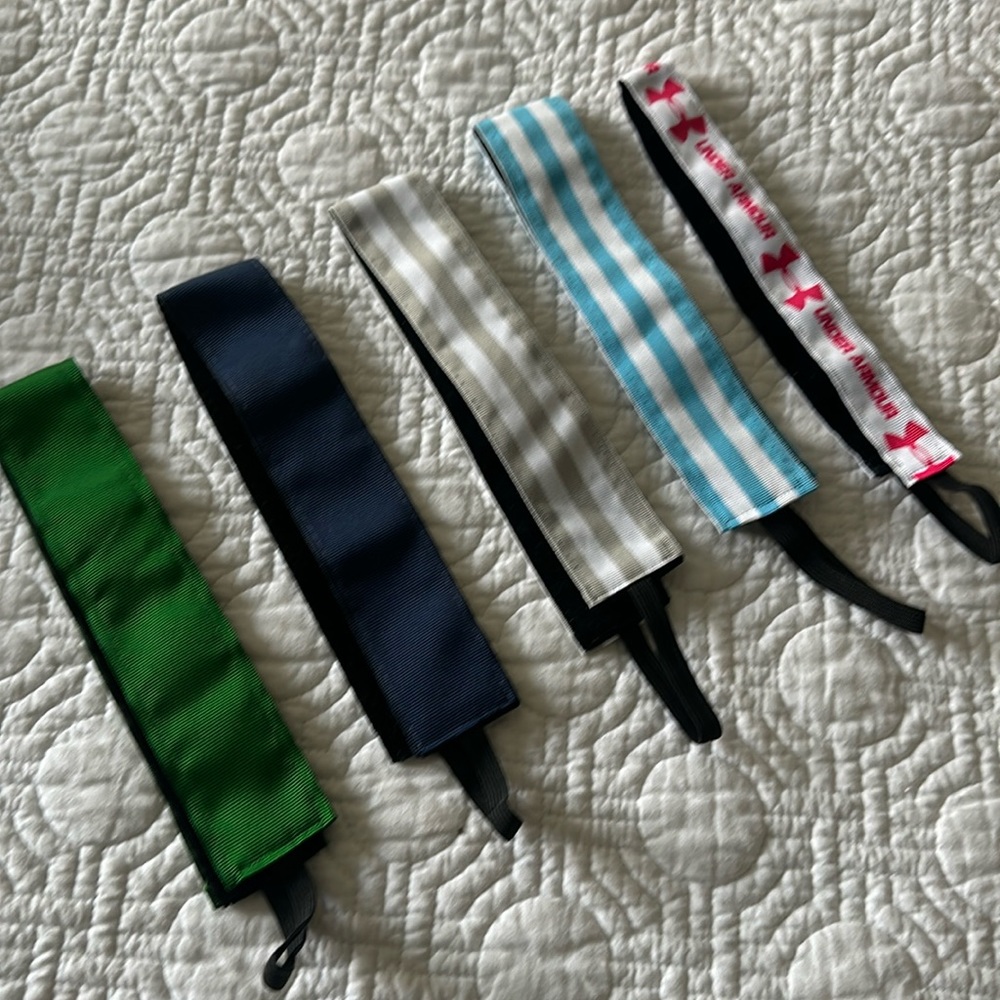 Athletic headbands- velvet lined NWOT